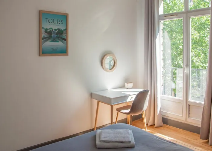 Bel Centre 2 Chambres, 6 Pers Pied-à-tours * Tours